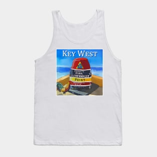 Nearest point to Cuba Marker in Key West Florida Tank Top